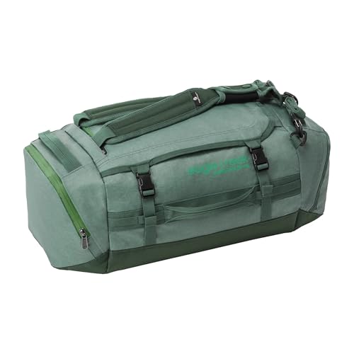 Eagle Creek Cargo Hauler Duffel Bag - Carry-On Duffel Bag for Travel - Easy Access Compartments - Lockable Zipper Opening - Water Resistant - Duck Green - 40L