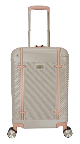 Dockers Spectra Hardside Expandable 8-Wheel Spinner Travel Carry On Luggage, 20-Inch, Timberwolf