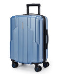 BAGSMART Carry On Luggage 22x14x9 Airline Approved, 1OO% PC Hardside Expandable Luggage with TSA Lock, 20 Inch Travel Suitcase with Spinner Wheels, Blue