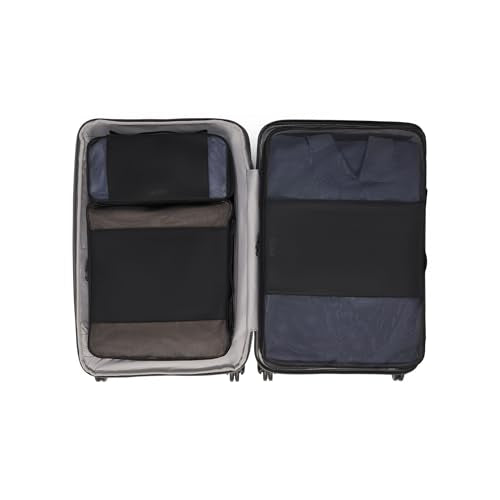 TUMI - Ventra Expandable 4-Wheeled Luggage - Men's and Women's Hard Sided Travel Suitcase - 21.8" Expandable Carry-On, Castle Rock Texture