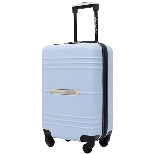 Travelers Club 22" Richmond Spinner Carry-On Luggage, Blue