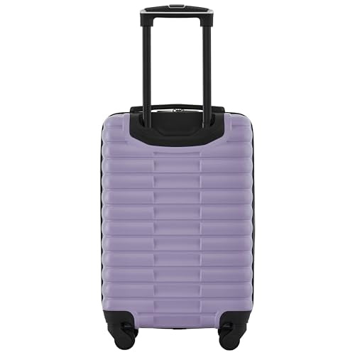 Travelers Club 22-Inch Gilroy Rolling Hardside Carry-On Luggage, Heirloom Lilac