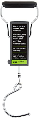 Travelon Stop and Lock Luggage Scale with Tape Measure