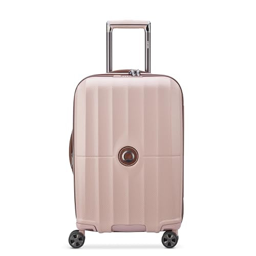 DELSEY PARIS Carrousel Hardside Expandable Luggage with Spinner Wheels, Pink, Carry-on 21 Inch
