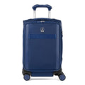 Travelpro VersaPack+ Lightweight Softside Expandable Carry on Luggage, 8 Spinner, TSA Lock, Compact Carry On 20-Inch, Estate Blue