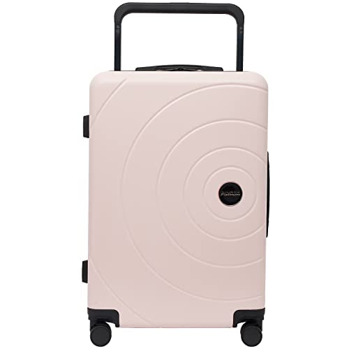 Travelers Club 2PC or 20" Odyssey Luggage Set, Blush, 20" Carry-On