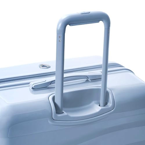 Traveler's Choice Edinburgh II Hardside Spinner Luggage, TSA Lock, Blue, 21" Carry-on
