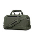Samsonite Paralux Weekender Duffel Bag, Travel Carry-On Bag with Wide Opening, Drop-Bottom Shoe & Laundry Compartment, AirTag™ Holder, StackIt™ Strap - Business & Leisure Travel Bag - Olive