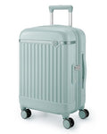BAGSMART Carry On Luggage 22x14x9 Airline Approved with Spinner Wheels, Travel TSA Approved 100% PC Hard Shell Suitcases, 20 Inch Expandable Luggage with TSA Lock, Dark Sea Green