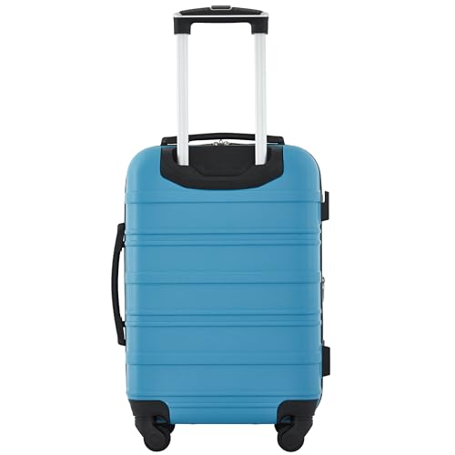 Travelers Club Phoenix Luggage, Blue Moon, 22-Inch Carry-On