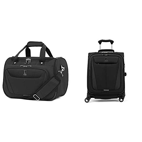 Travelpro Luggage Maxlite 5 18" Lightweight Carry-on Under Seat Tote Travel, Black, One Size Luggage International Carry-On 19", Black