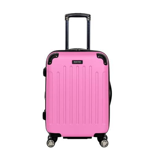 Kenneth Cole REACTION Renegade Luggage Expandable 8-Wheel Spinner Lightweight Hardside Suitcase, Watermelon, 20-Inch Carry On