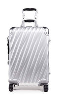 TUMI Men's 19 Degree Aluminum International Carry On, Silver, One Size