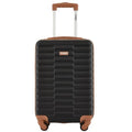 Wrangler 22" Outrider Hardside Carry-On Luggage, Black