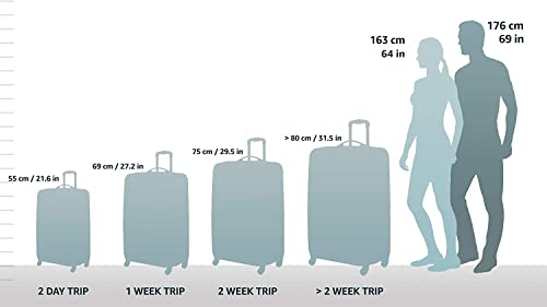 Briggs & Riley Domestic 22" Carry On Spinner - Luggage for Travel, Suitcases with Wheels, Hardside Rolling Bag for Men & Women, Self-Repairing Zipper - Torq Collection, Stealth Black