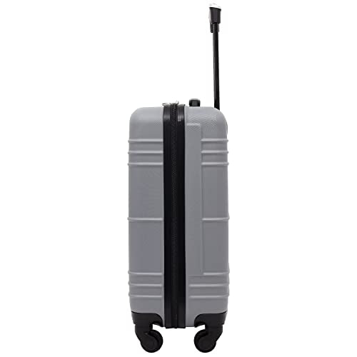 Travelers Club 22" Richmond Spinner Carry-On Luggage, Charcoal