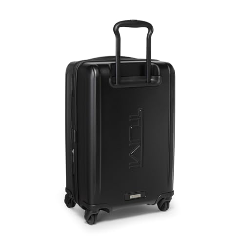 TUMI - Ventra Expandable 4-Wheeled Luggage - Men's and Women's Hard Sided Travel Suitcase - 21.8" Expandable Carry-On, Black Texture