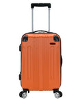 Rockland London Hardside Spinner Wheel Luggage, Carry-On 20", Orange