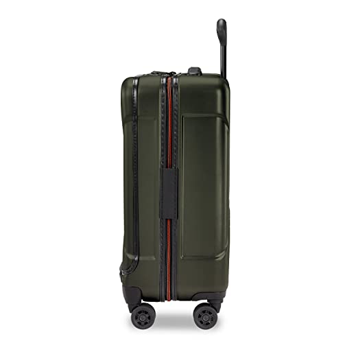 Briggs & Riley International 21" Carry On Spinner - Luggage for Travel, Suitcases with Wheels, Hardside Rolling Bag for Men & Women, Self-Repairing Zipper - Torq Collection, Hunter Green