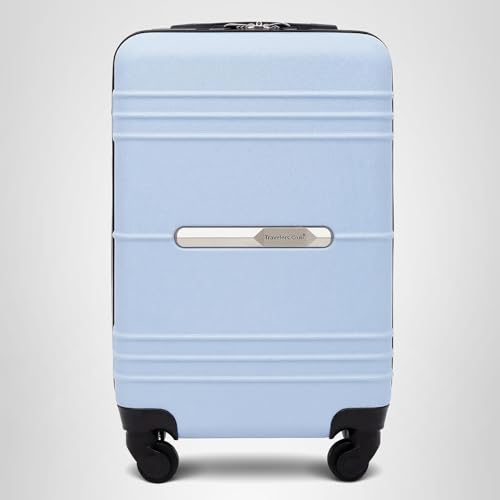 Travelers Club 22" Richmond Spinner Carry-On Luggage, Blue