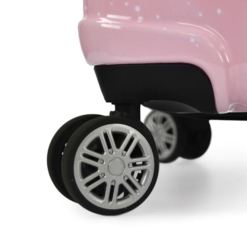 Traveler's Choice Women's Ruma II Expandable Luggage with Spinner Wheels, Pixie Pastel, 21" Carry-on