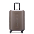 florence by mills Catch Flights Hardside Expandable Luggage with Spinner Wheels, Chestnut, Carry-On 20 Inch