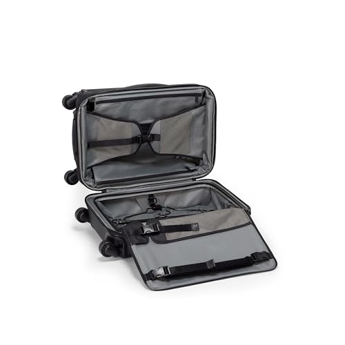 TUMI - Alpha Hybrid International Expandable 4 Wheeled Carry On - Zip Expansion Suitcase for Domestic & International Travel - Black