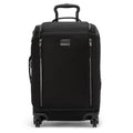 TUMI - Voyageur Leger 4 Wheeled Luggage - Women's Lightweight and Spacious, Sleek Silhouette, Durable Premium Suitcase - 21.8" Dual Access Expandable Carry-On, Black with Gunmetal Hardware