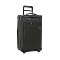 Briggs & Riley 22" Carry-On 2-Wheel Garment Bag - Carry On Luggage for Travel, Suitcases with Wheels, Softside Rolling Bag for Men & Women, Built in Hook for Clothes - Baseline Collection, Black