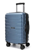BAGSMART Carry on Luggage 22x14x9 Airline Approved with Spinner Wheels, Lightweight 20 Inch Suitcase with TSA Lock, Expandable Hard Shell for Men Women, Royal Blue