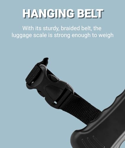 Jectse Digital Luggage Scale 110lb/50kg, Portable Suitcase Weight Scale