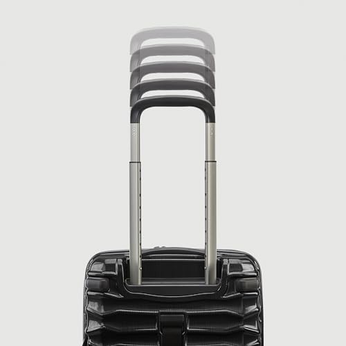 Samsonite Stryde 2 Hardside Expandable with Double Spinner Wheels, Carry-on, Stealth Black