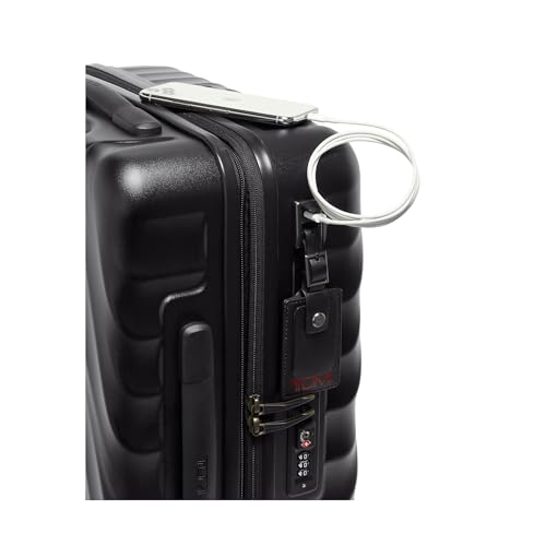 TUMI - 19 Degree Large Expandable Carry-On - 4-Wheeled Carry-On Bag - Travel Accessories - 21.8" X 15.8" X 9.0" - Matte Black