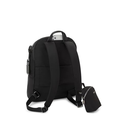 TUMI - Voyageur Halsey Backpack - Travel Backpack - For Business, Fashion, Commute - Holds Up to 14" Screens - Black & Gunmetal