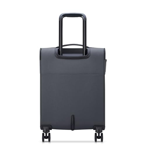 United Colors of Benetton Be Softside Expandable Luggage with Spinner Wheels, Anthracite, Carry-On 19 Inch
