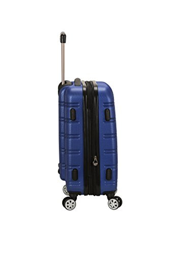 Rockland Melbourne Hardside Expandable Spinner Wheel Luggage, Carry-On 20", Blue