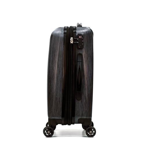 Olympia U.S.A. Aerolite Expandable Lightweight Hardside Double 4 Wheel Spinner Luggage Suitcase with TSA Lock 21-inch Carry On