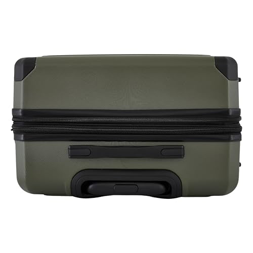 Wrangler ATG Trailway Expandable Hardside Luggage, Winter Moss, 22" Carry-On