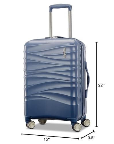 American Tourister 20-inch Spinner, Slate Blue, 20-inch Spinner