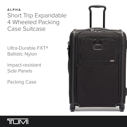 TUMI Alpha 3 Short Trip Expandable 4 Wheeled Packing Case Black One Size