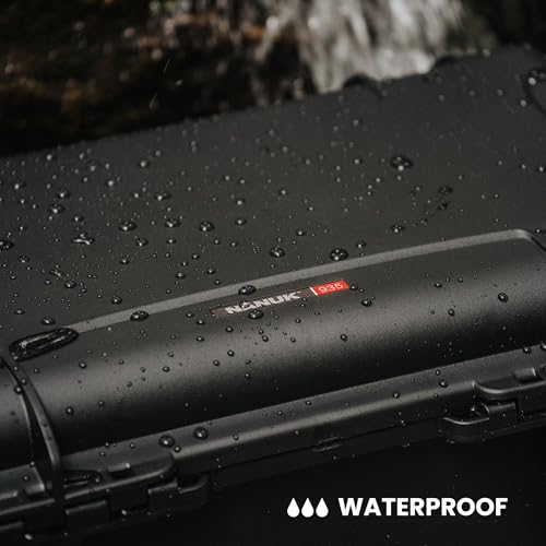 NANUK 935 Pro Photo Kit – Waterproof Travel Camera Hard Case with Padded Dividers and Wheels, 22” x 14” x 9” - Dustproof and Impact Resistant, Airline Carry-On Approved – Olive