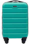 Wrangler 22" Hardside Spinner Carry-On Luggage, Teal