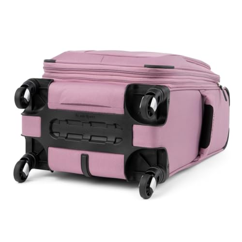 Travelpro Maxlite 5 Softside Expandable Luggage with 4 Spinner Wheels, Lightweight Suitcase, Men and Women, Orchid Pink Purple, Carry-on 21-Inch