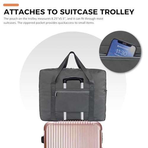 For Frontier Airlines Personal Item Bag 18x14x8 Underseat Travel Duffel Bag Carry on Luggage for Women and Men 30L (With Shoulder Strap)
