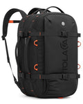 Tolaccea Travel Backpack for Men Women, 40L-50L Carry On Backpack with Wet Dry Compartment, TSA Approved Laptop Daypack Fits 15.6", Convertible Expandable Large Rucksack Duffel Bag for Work Travel