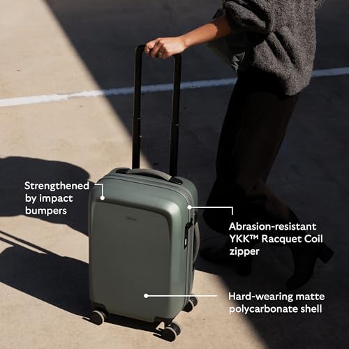 Bellroy Transit Carry-On (41L carry-on luggage, with hard shell and removable packing cells) - Everglade