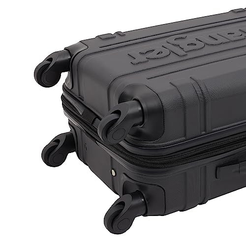 Wrangler 20" Astral Hardside Carry-On Luggage, Black