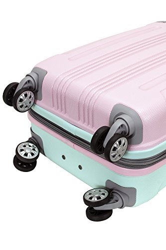 Rockland London Hardside Spinner Wheel Luggage, Carry-On 20", Mint