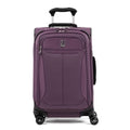 Travelpro Tourlite Softside 21" Expandable Luggage with 4 Spinner Wheels, Lightweight Suitcase, Carry-On, Deep Purple