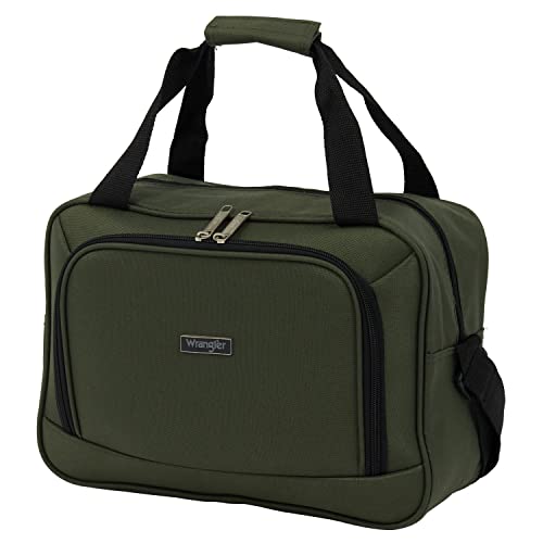 Wrangler Smart Spinner Hardside Luggage, 2 Piece Set, Deep Depths